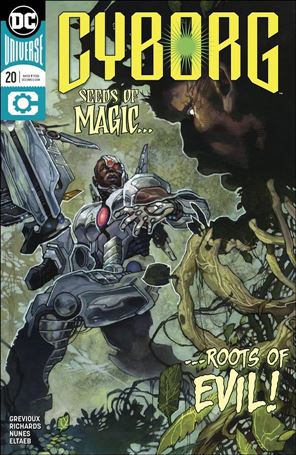 Cyborg (2016) issue 20 Simone Bianchi Cover