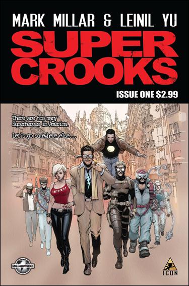 Supercrooks issue 1 Leinil Francis Yu Cover