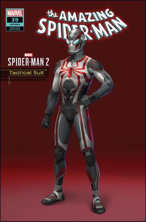 Amazing Spider-Man (2022) issue 39-F Tactical Suit Video Game Cover