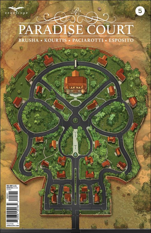 Paradise Court issue 5-B Eric J Cover