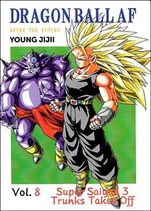 Dragon Ball AF issue 8 Super Saiyan 3 Trunks Takes Off