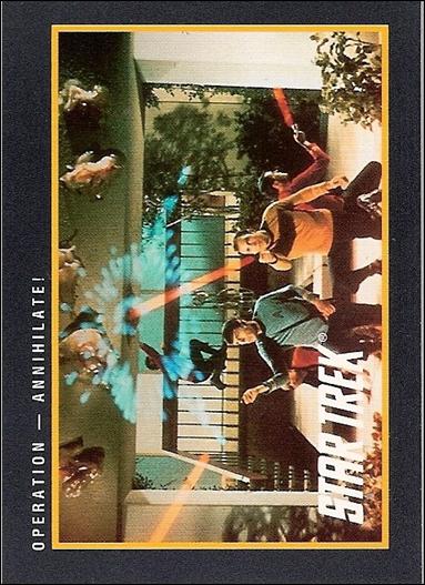 Star Trek 25th Anniversary: Series 1 (Base Set) card 55 Operation - Annihilate!