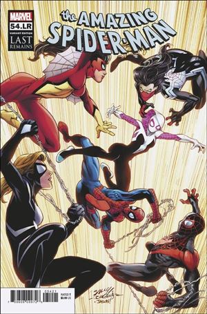 Amazing Spider-Man (2018) issue 54.LR-B Mark Bagley Cover