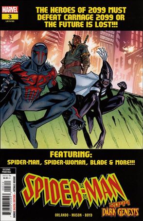 Spider-Man 2099: Dark Genesis issue 3-E Justin Mason Cover