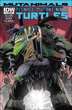 Teenage Mutant Ninja Turtles: Mutanimals issue 3-B Ben Bates Subscription Cover