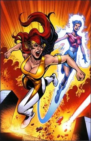 Hypernaturals issue 6-C Tom Derenick Cover