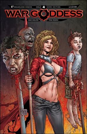 War Goddess issue 4-C Gore Cover