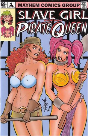 Slave Girl Versus Pirate Queen issue 1-C Staring Cover