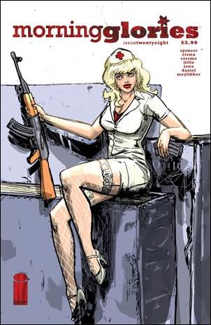 Morning Glories issue 28-G Riley Rossmo Cover