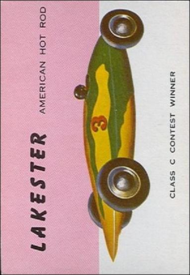World on Wheels (Base Set) card 23 Lakester