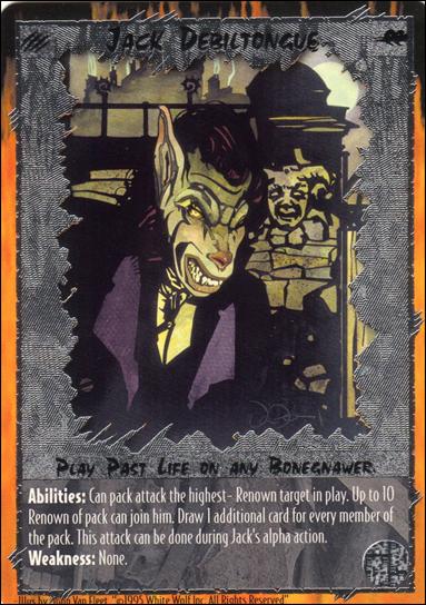 Rage Limited (Past Life Subset) card nn3 Jack Debiltongue