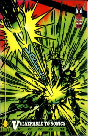 Amazing Spider-Man (Base Set) card 10 Vulnerable to Sonics