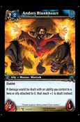 World of Warcraft: March of the Legion (Base Set) card 134 Anders Blankheart