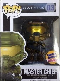 POP! Halo figure 03-B Master Chief (Halo 4) Gold