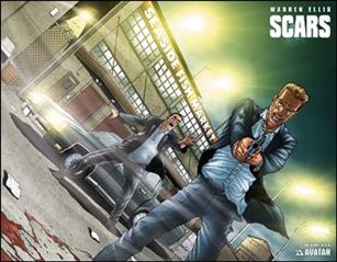 Scars issue 6-B Wraparound Cover