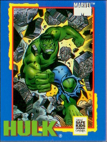 Trading Card Treats (Marvel Subset) card nn-3 Hulk