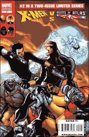 X-Men vs Agents of Atlas issue 2-B Humberto Ramos Cover