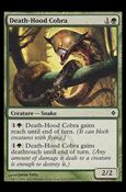 Magic the Gathering: New Phyrexia card 108 Death-Hood Cobra