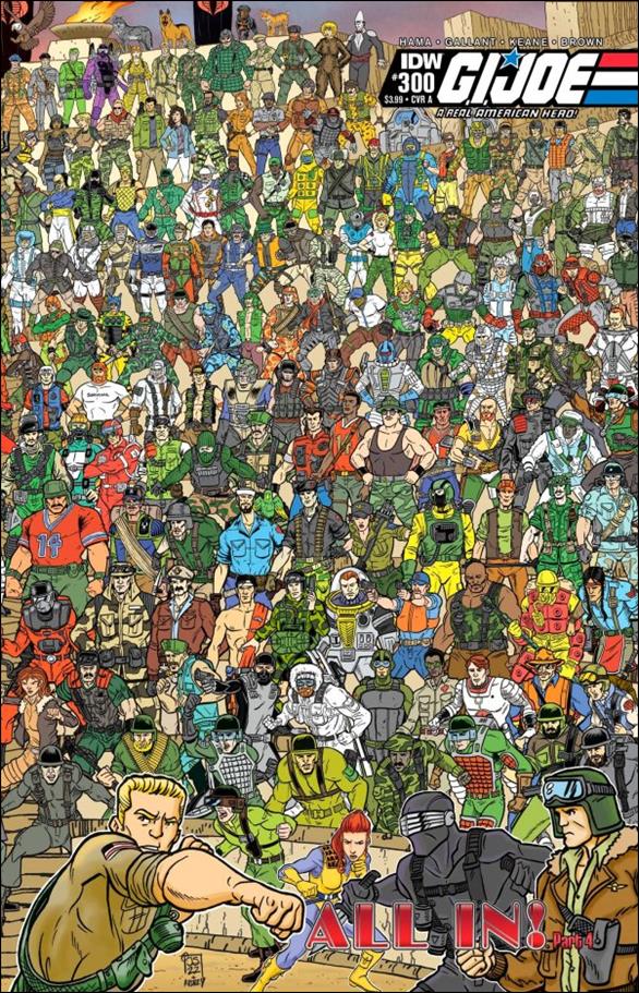 G.I. Joe: A Real American Hero issue 300 Jamie Sullivan Cover A