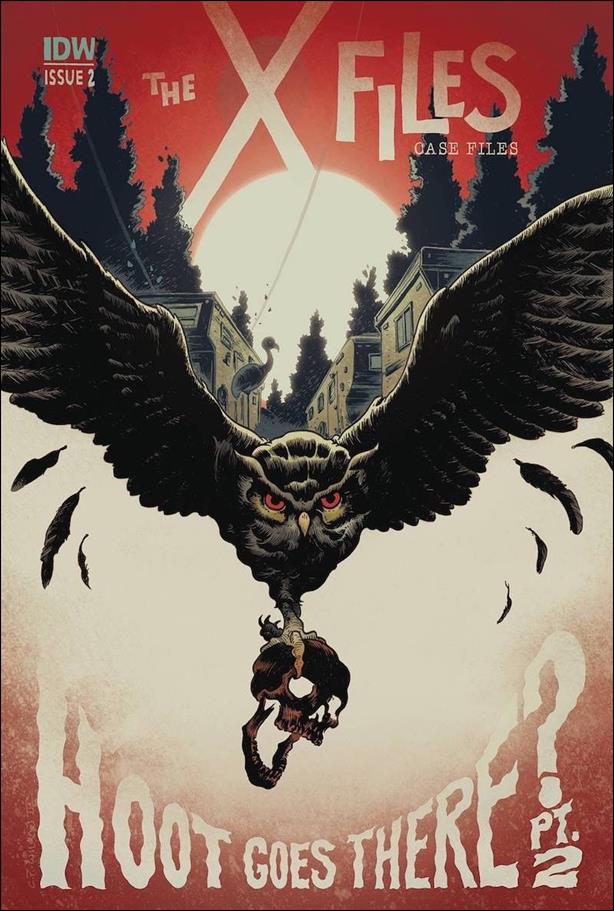 X-Files: Case Files - Hoot Goes There? issue 2-C Charles Paul Wilson III 1:10 Cover