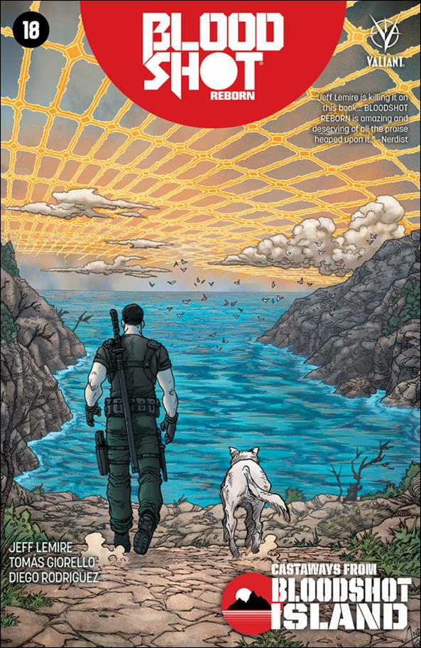 Bloodshot Reborn issue 18-C Andres Guinaldo Cover