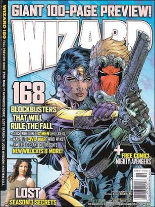 Wizard: The Magazine of Comics, Entertainment and Pop Culture issue 180-C Jim Lee Wildcats Cover