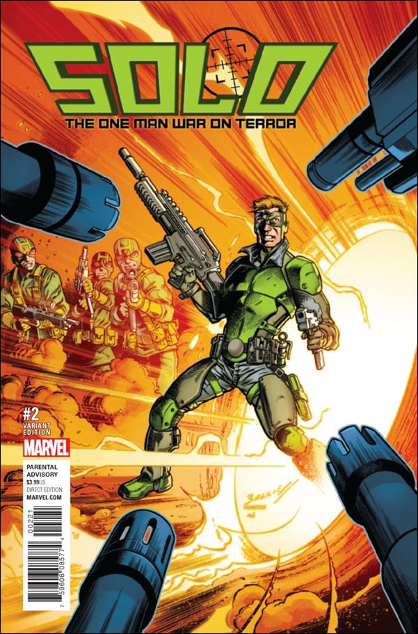Solo (2016) issue 2-B Mark Bagley Cover