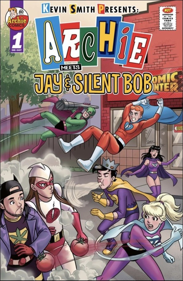 Archie Meets Jay & Silent Bob issue 1-ZN Retailer Exclusive Gisèle Lagacé Cover
