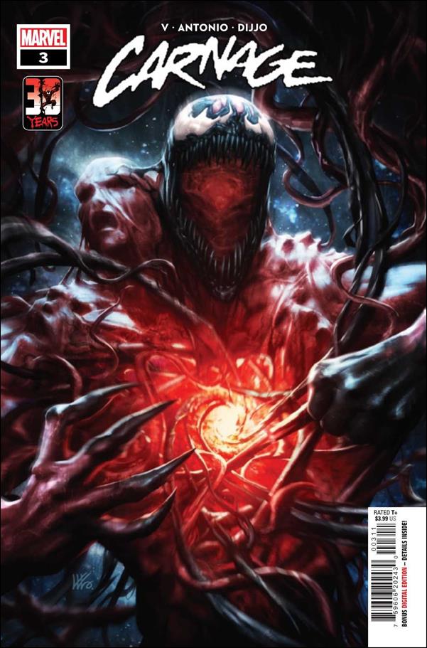 Carnage (2022) issue 3 Kendrick Lim Cover