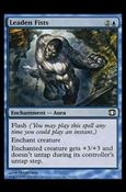 Magic the Gathering: Future Sight (Base Set) card 38 Leaden Fists