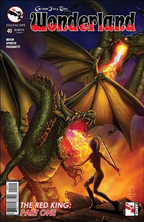 Grimm Fairy Tales Presents Wonderland issue 40 Marat Mychaels Cover