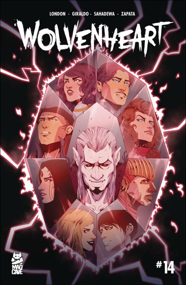 Wolvenheart issue 14 Alejandro Giraldo Faces Cover
