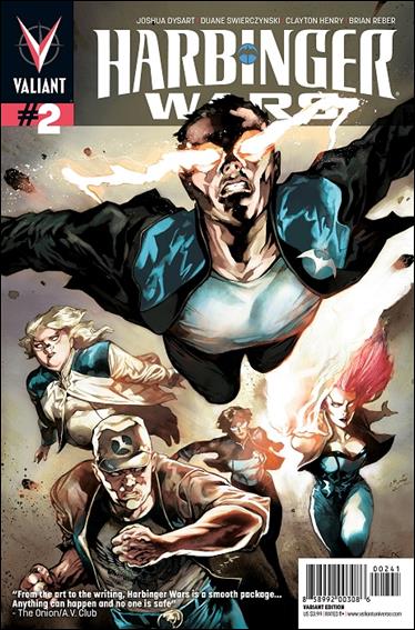 Harbinger Wars issue 2-D Stephane Perger 1:50 Cover