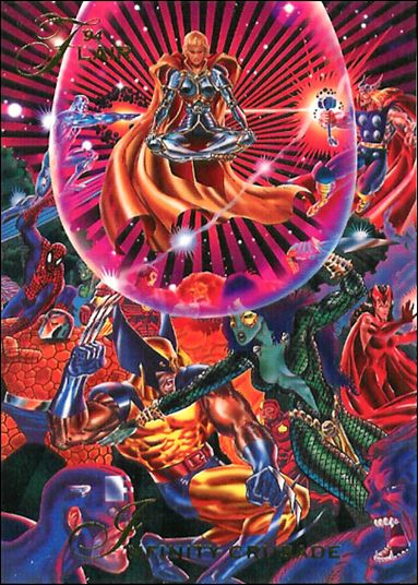 Marvel Annual Flair '94 (Base Set) card 110 Infinity Crusade