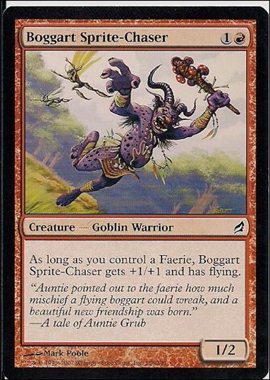 Magic the Gathering: Lorwyn (Base Set) card 156 Boggart Sprite-Chaser