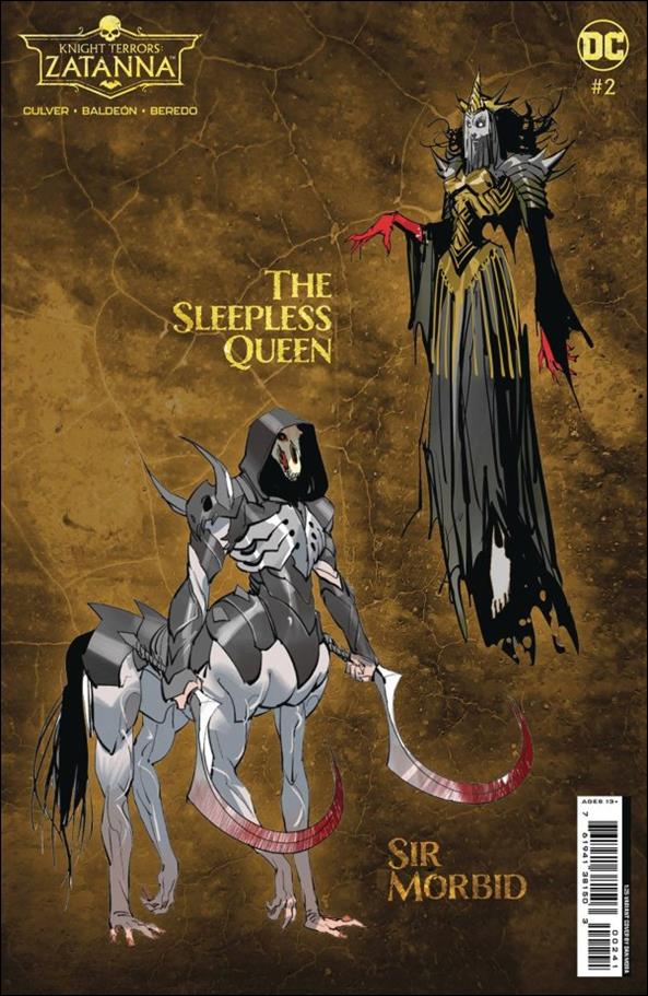 Knight Terrors: Zatanna issue 2-D Dan Mora 1:25 Cardstock Cover