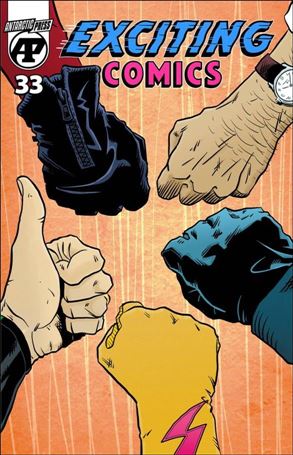 Exciting Comics (2019) issue 33 Jeff Winstead Cover