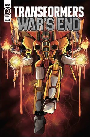 Transformers: War's End issue 3-B Susan Margevich Cover