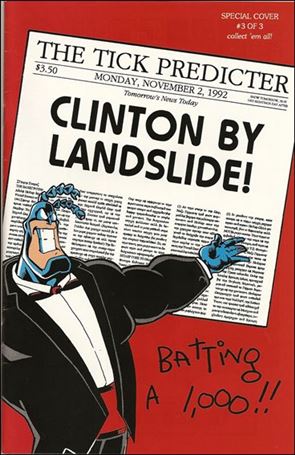 Chroma-Tick issue 4-D Clinton Headline Cover