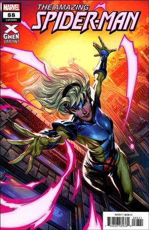 Amazing Spider-Man (2018) issue 88-B Francesco Manna X-Gwen Cover
