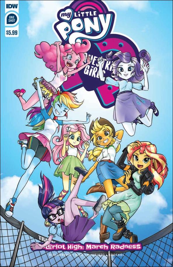 My Little Pony Equestria Girls: Canterlot High: March Madness issue One Shot Toni Kuusisto Cover