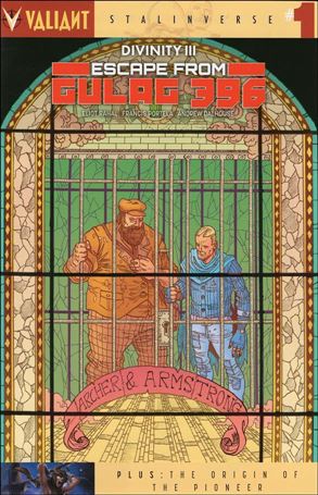 Divinity III: Escape from Gulag 396 issue 1-C Andres Guinaldo Cover