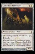 Magic the Gathering: New Phyrexia card 5 Cathedral Membrane