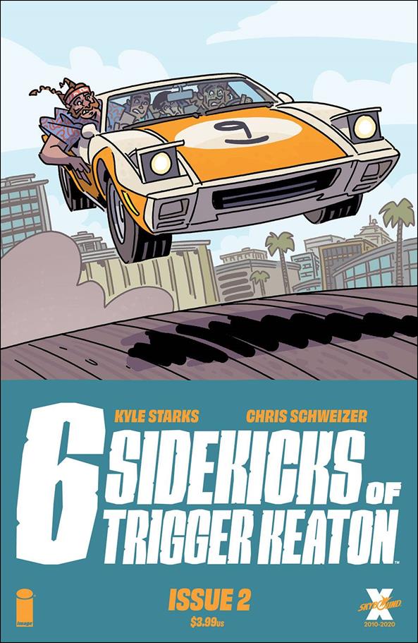 Six Sidekicks of Trigger Keaton issue 2 Chris Schweitzer Cover