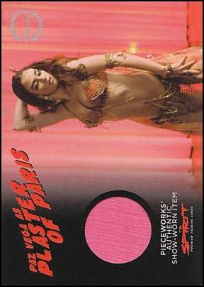 Spirit (Pieceworks Subset) card PW-2 Paz Vega as Plaster of Paris