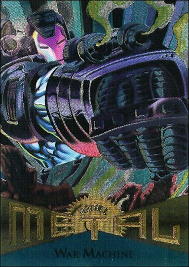 Marvel Metal (Base Set) card 27 War Machine