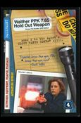 X-Files: The Truth Is Out There (Base Set) card XF97-0323v2 Walther PPK 7.65 Hold Out Weapon