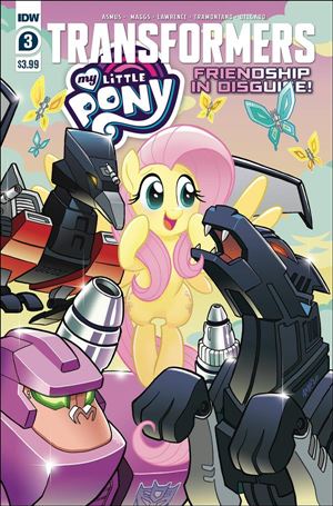 My Little Pony/Transformers issue 3 Tony Fleecs Cover