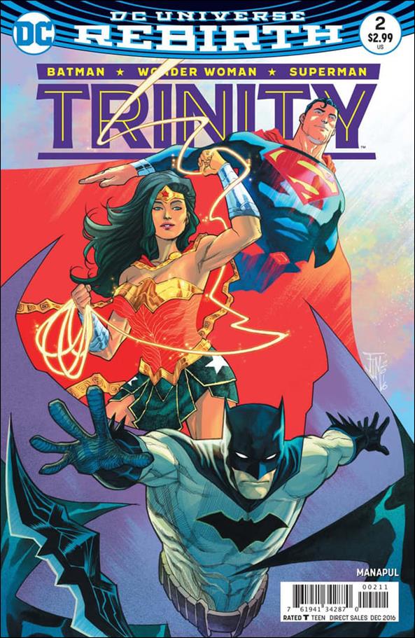 Trinity (2016) issue 2 Francis Manapul Cover