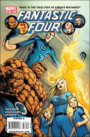 Fantastic Four (1961) issue 570 Alan Davis Cover